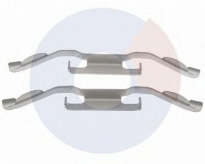 CARRAB BRAKE PARTS 2284 -  Комплектующие, колодки дискового тормоза